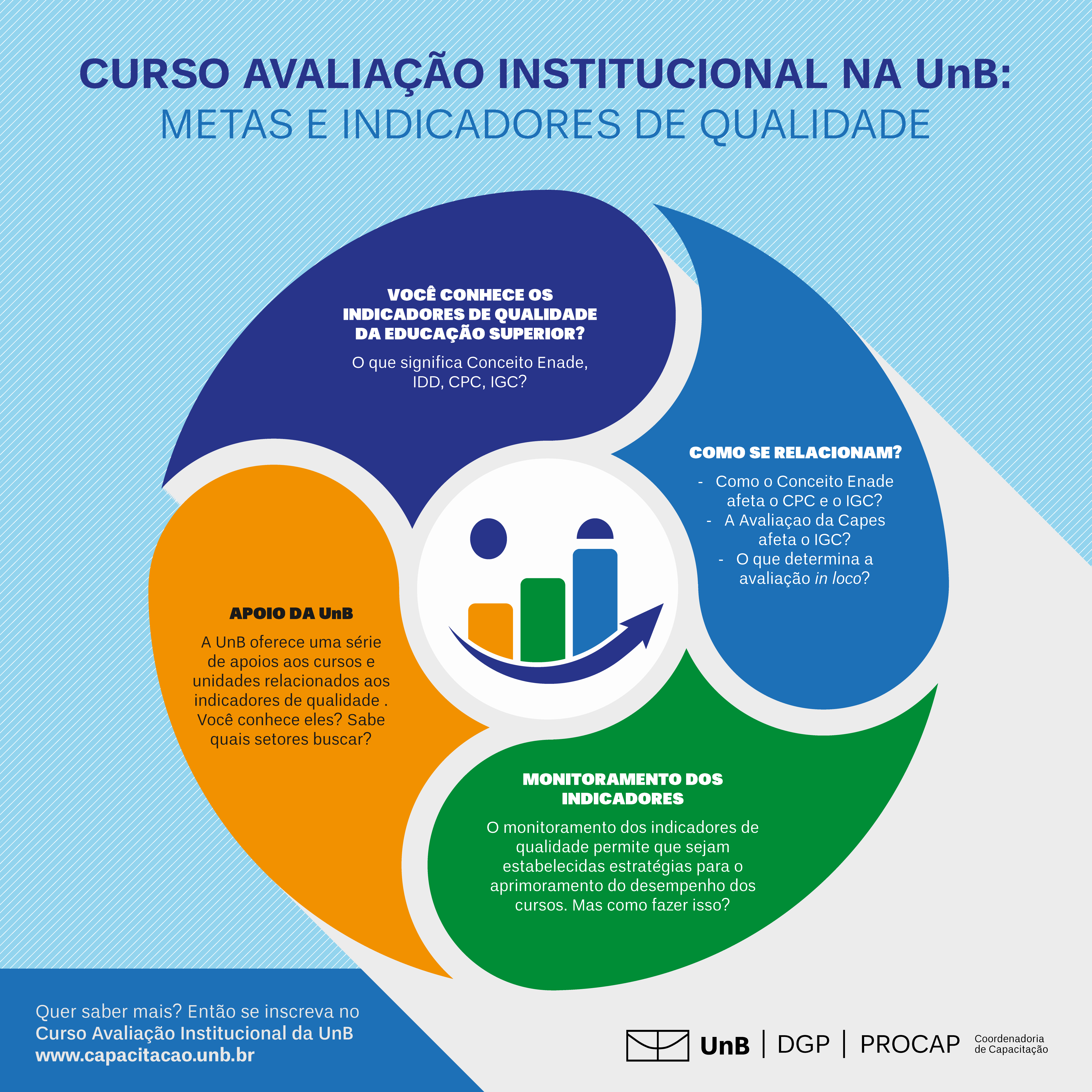 Curso Avaliacao Institucional infografico