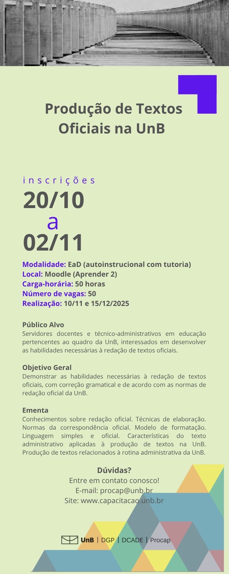Infográfico Produção de Textos Oficiais