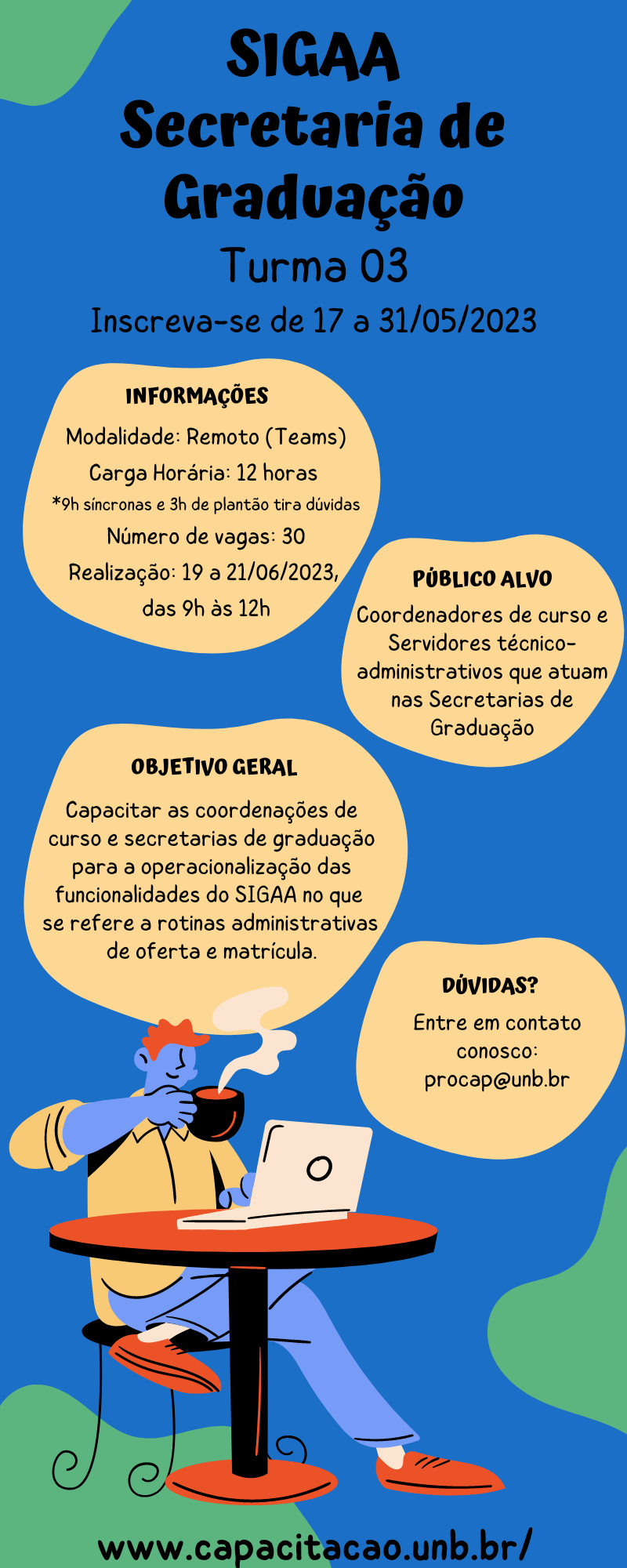 SIGAA Secretaria de Graduação turma 03 info