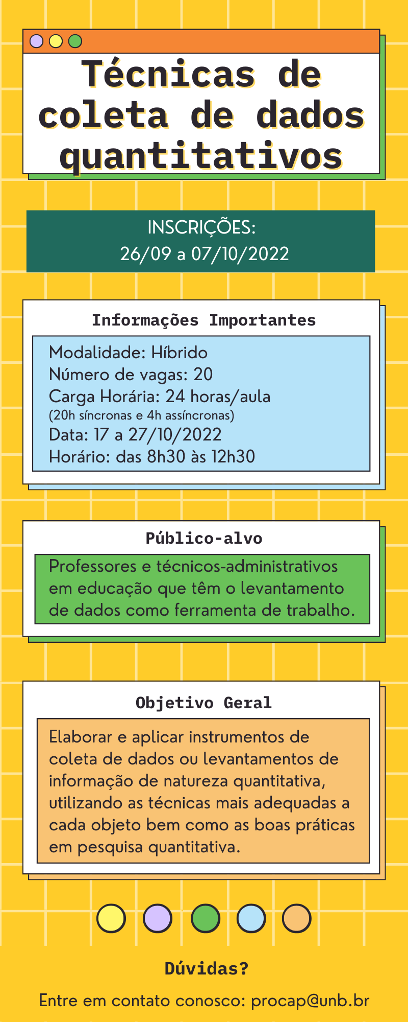 Técnicas de coleta de dados quantitativos infonográfico atualizado